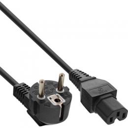 Ein Angebot für InLine Netzkabel, Schutzkontakt gewinkelt auf Warmgertestecker C15 gerade, schwarz, 1m InLine aus dem Bereich Kabel > Stromkabel extern > Warmgertekabel - jetzt kaufen.