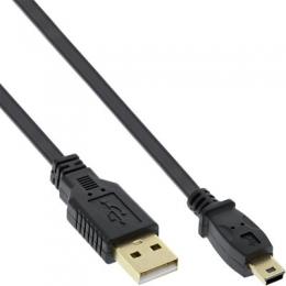 Ein Angebot für InLine USB 2.0 Flachkabel, USB A Stecker an Mini-B Stecker (5pol.), schwarz, 1m InLine aus dem Bereich Kabel > USB > USB 2.0 Mini - jetzt kaufen.