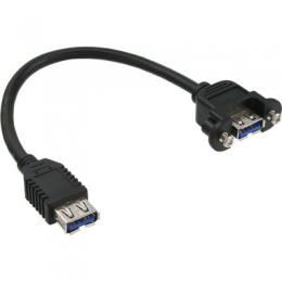 Ein Angebot für InLine USB 3.0 Adapterkabel, Buchse A auf Einbaubuchse A, 0,2m InLine aus dem Bereich Kabel > USB > USB intern - jetzt kaufen.