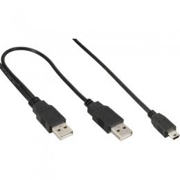 Ein Angebot für InLine USB Mini-Y-Kabel, 2x Stecker A an Mini-B Stecker (5pol.), 0,5m InLine aus dem Bereich Kabel > USB > USB 2.0 Mini - jetzt kaufen.