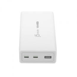 j5create JUP37185W-EN Ladegerät für Mobilgeräte Universal Weiß AC Schnellladung Drinnen