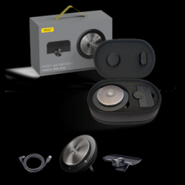 Jabra PanaCast Meet Anywhere, Videokonferenzkamera incl. Freisprecheinrichtung Speak 750, Travel Case und Kabel