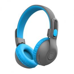 Jlab JBuddies Studio 2 Wireless HP Blue/Gray Für Kinder im Grundschulalter bis hin zu Teenagern, 65 Stunden kabellose Wiedergabezeit