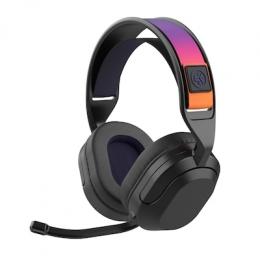 Jlab Nightfall Wireless Gaming Headset Black Duale Wireless-Verbindungen über USB oder Bluetooth, Drehbares Mikrofon, bis zu 70 Std. Akkulaufzeit