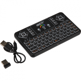Joy-iT Mini Wireless Keyboard mit RGB Hintergrundbeleuchtung