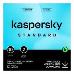 Kaspersky Standard Anti-Virus [10 Geräte - 2 Jahre]