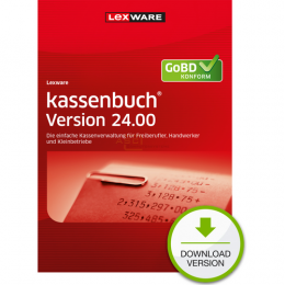 kassenbuch Version 24.00 (2025) Abonnement Lizenz   1 Jahr (Download)