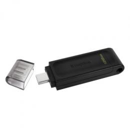 Kingston DataTraveler 70 Typ-C 128GB USB-Stick Mit Schutzkappe, bis zu 400 MB/s, USB 3.0