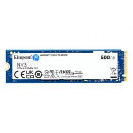 Kingston NV3 SSD 500GB M.2 2280 PCIe Gen4 NVMe Internes Solid-State-Module