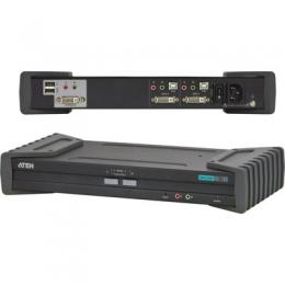 KVM Secure Switch, ATEN, 2-fach, CS1182, DVI, USB, Audio