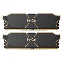 Lexar THOR OC 32GB Kit (2x16GB) DDR5-6000 Schwarz UDIMM Desktop-Arbeitsspeicher mit Overclocking