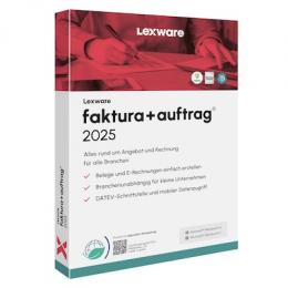 Lexware faktura+auftrag 2025 Jahresversion (365-Tage)