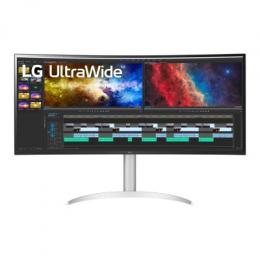 LG UltraWide 38BQ85C-W Curved Monitor - Höhenverstellung, USB-C