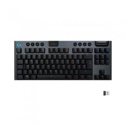 Logitech® G915 TKL LIGHTSPEED RGB Tastatur - GL Tactile, Carbon, QWERTZ-Layout