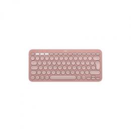 Logitech Tastatur PEBBLE KEYS 2 K380S, rosa Schlanke, minimalistische Bluetooth®-Tastatur mit personalisierbaren Tasten.