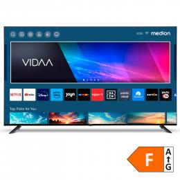 MEDION Entertainment-Bundle - LIFE® X16514 (MD 31643) Ultra HD LCD Smart-TV, 163,8 cm (65'') Ultra HD Display, + Soundbar Atmos (MD44022)