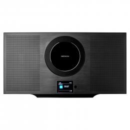 MEDION LIFE® P66348 Vertikales All-in-One Audio System, 6,1 cm (2,4'') TFT-Farbdisplay, exklusives Design, Internet/DAB+/PLL-UKW Radio, CD/MP3-Player, Bluetooth®, Spotify®-Connect, 2 x 10 W RMS