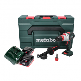 Metabo SB 18 LTX BL Q I Akku Schlagbohrschrauber 18 V 130 Nm Brushless + 2x Akku 4,0 Ah + Ladegerät + metaBOX