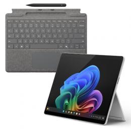 Microsoft Surface Pro 11 for Business Copilot+PC i7U 16GB 512GB inkl. Pro Keyboard mit SlimPen platin - 16GB - 512GB - i7U-2 - platin