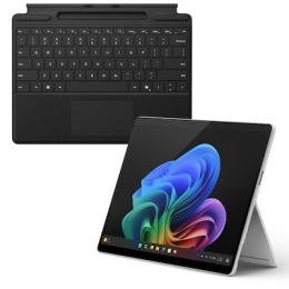 Microsoft Surface Pro Copilot+ PC - 16GB - 256GB - X Plus inkl. Pro Keyboard mit Stiftaufbewahrung schwarz - 13