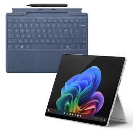 Microsoft Surface Pro Copilot+ PC 16GB - 512GB - X Plus inkl. Pro Keyboard mit Slim Pen sapphire - 13