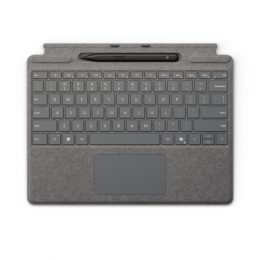 Microsoft Surface Pro Keyboard mit Slim Pen - platin