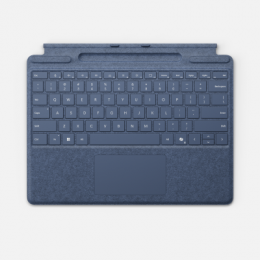 Microsoft Surface Pro Keyboard mit Stiftaufbewahrung - saphire