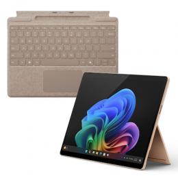 Microsoft Surface Pro OLED Copilot+ PC - 16GB - 1TB - X Elite inkl. Pro Keyboard mit Stiftaufbewahrung sand - 13