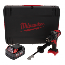 Milwaukee M18 BLPD2-501X Akku Schlagbohrschrauber 18 V 82 Nm Brushless + 1x Akku 5,0 Ah + HD Box - ohne Ladegerät