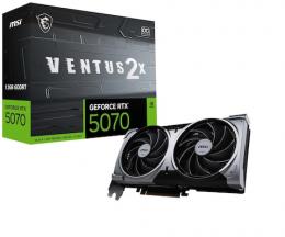 MSI GeForce RTX 5070 12G VENTUS 2X OC - 12GB GDDR7, HDMI, 3x DP