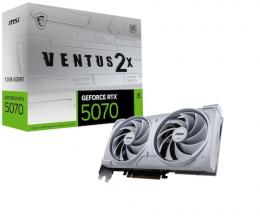 MSI GeForce RTX 5070 12G VENTUS 2X OC WHITE - 12GB GDDR7, HDMI, 3x DP