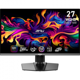 MSI MPG 271QRXDE QD-OLED Gaming Monitor - 360 Hz, 0,03ms B-Ware MSI OLED Care 2.0, HDMI 2.1 mit 48Gbps Bandbreite, 120Hz , VRR und ALLM Unterstützung