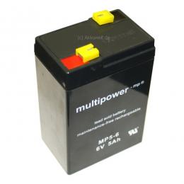 Multipower Bleigel-Akku für Abbott Ernährungspumpe Patrol Multipower MP4.5-6