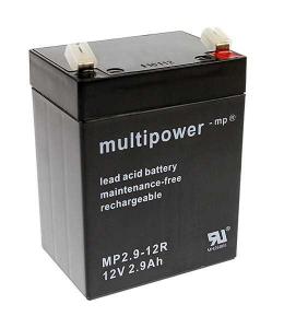 Multipower MP2.9-12R PB Anschluss 4,8m 12V 2,9 Ah