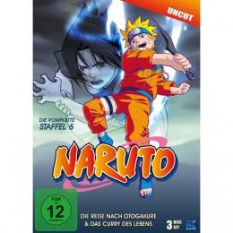 Naruto - Die Reise nach Otogakure & Das Curry des Lebens      Staffel 6: Folge 136-157 (3 DVDs)