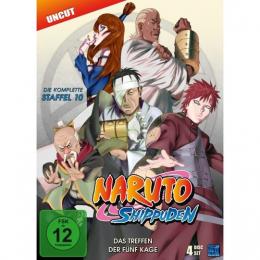 Naruto Shippuden - Das Treffen der fnf Kage - Staffel 10      Folge 417-442 (4 DVDs)