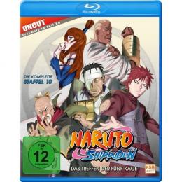 Naruto Shippuden - Das Treffen der fnf Kage - Staffel 10      Folge 417-442 (Blu-ray)