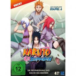 Naruto Shippuden - Die Prophezeiung und Rache des Meisters -      Staffel 06: Folge 333-363 (4 DVDs)