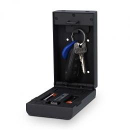Nedis SmartLife Schlüsselbox Schlüsseltresor | Tastensperre | Aussenbereich | IPX5 | Schwarz