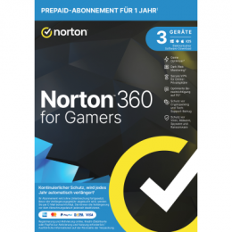Norton 360 for Gamers [3 Geräte - 1 Jahr]