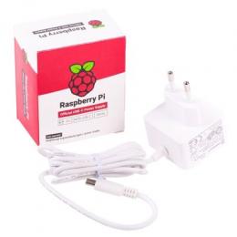 Offizielles Netzteil für Raspberry PI 4 15W USB-C - weiß