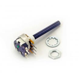 OMEG Drehpotentiometer 6mm stehend, linear 1 MOhm mit Schalter