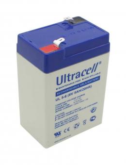 Original Ultracell bgl. Fiamm FG10451 für Handlampe Amperlux 2931 Famosa Febe...