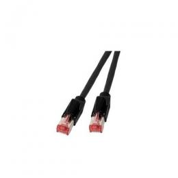 Patchkabel RJ45, S/FTP, Cat.6A, TM21, UC900, 4m, schwarz