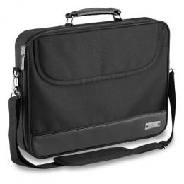 PEDEA Laptoptasche 15,6 Zoll (39,6 cm) BLACKLINE Notebook Umhängetasche mit Schultergurt, schwarz