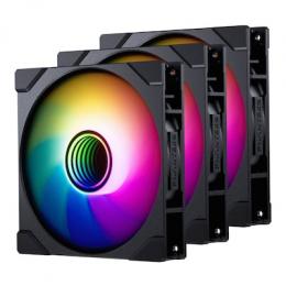 PHANTEKS M25-140 Gen2 PWM DRGB Reverse Blade 3er-Pack schwarz | Gehäuselüfter