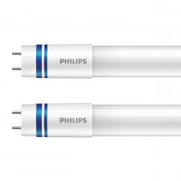 Philips 2er-Set 16-W-T8-LED-Röhrenlampe LEDtube UO InstanttFit, 2500 lm, neutralweiß, EVG, 120 cm