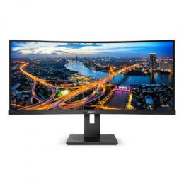 Philips 346B1C LCD Monitor - Curved, UWQHD, Höhenverstellung