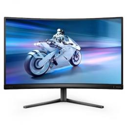 Philips Evnia 27M2C5200W B-Ware - 27 Zoll FHD Curved Gaming Monitor, 280 Hz, HDR10, 1 ms GtG, FreeSync Prem. (2560x1440, 2x HDMI 2.0, 1x DP 1.4) dunke