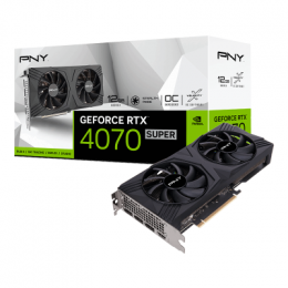 PNY GeForce RTX 4070 SUPER 12GB Verto OC - 12GB GDDR6X, 1x HDMI, 3x DP